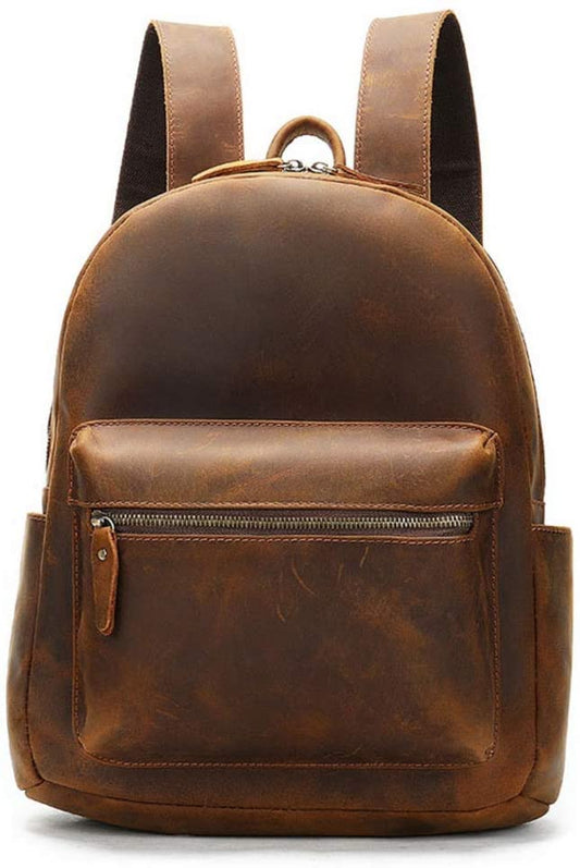 Men's Vintage Leather Backpack