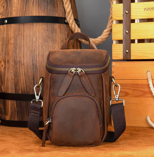 Men's Vintage Genuine Leather Shoulder Bag