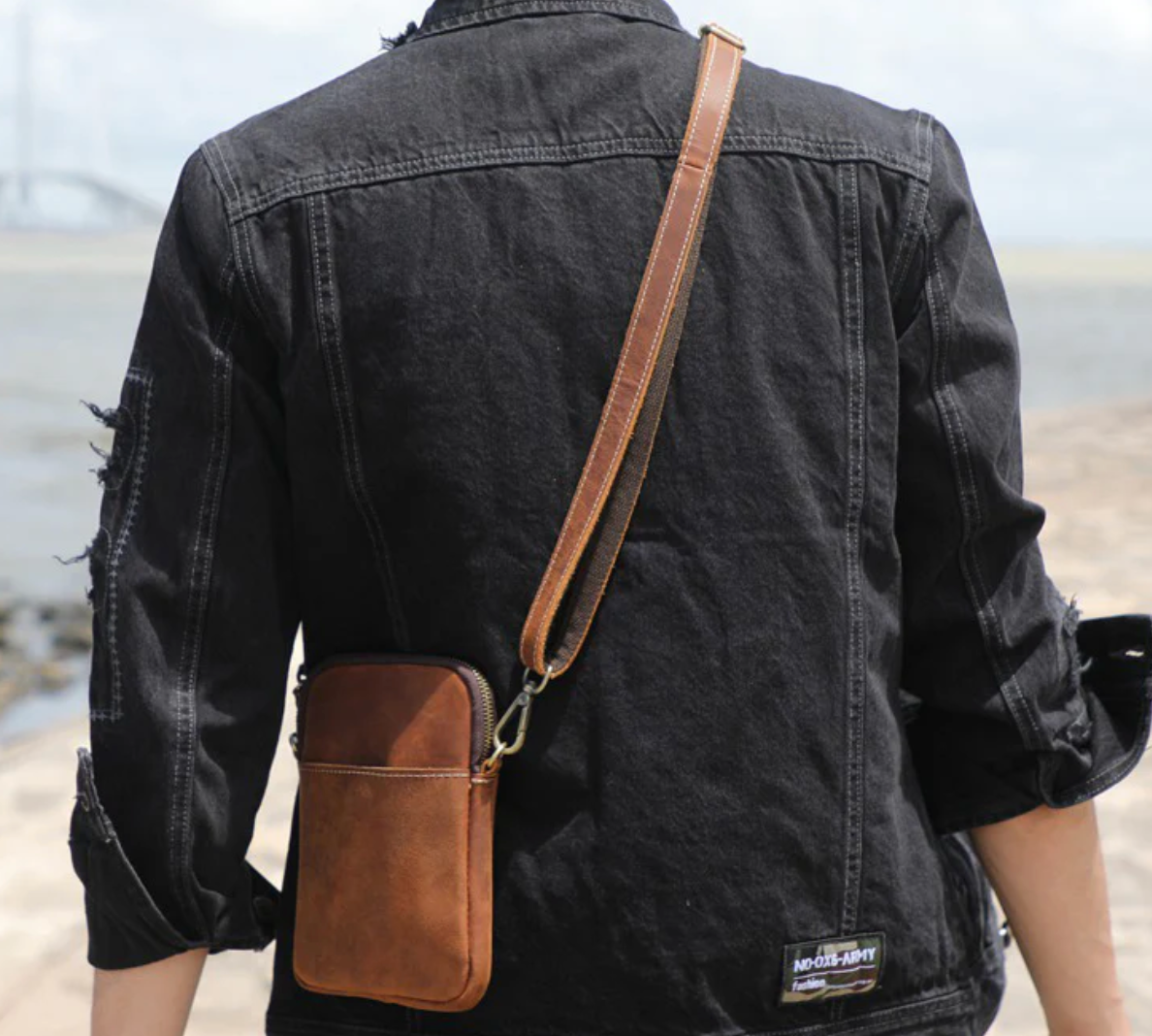 Mens Crossbody Shoulder Pouch