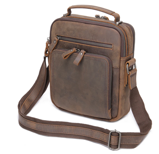 Men's Genuine Leather Satchel