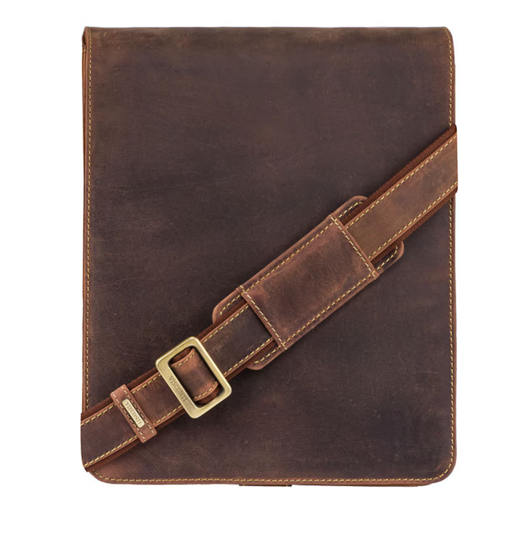 Men's Genuine Leather Satchel