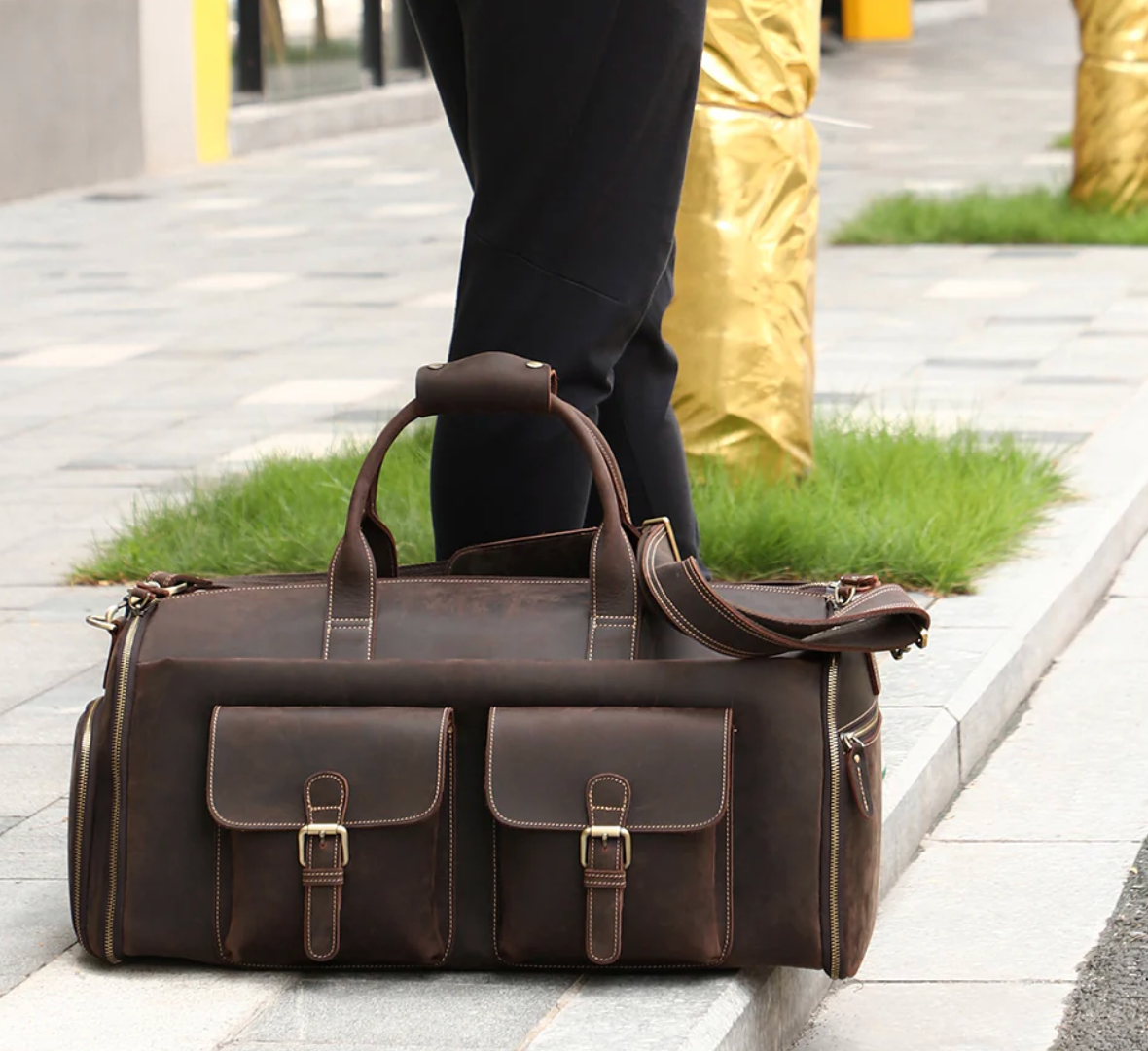 Leather Duffle Bags