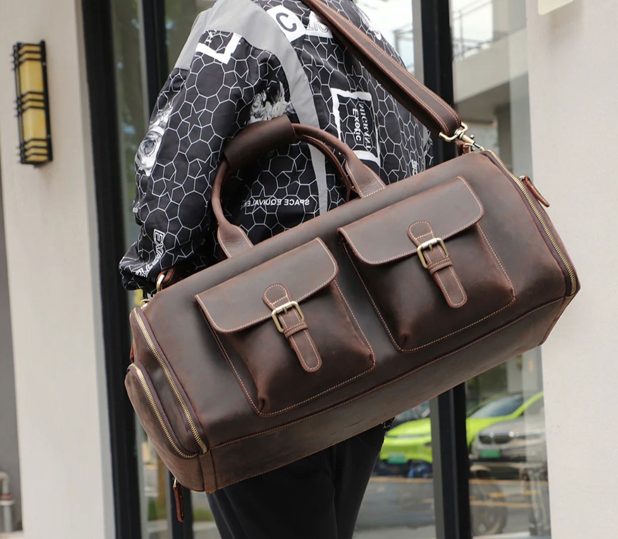 Leather Duffle Bags