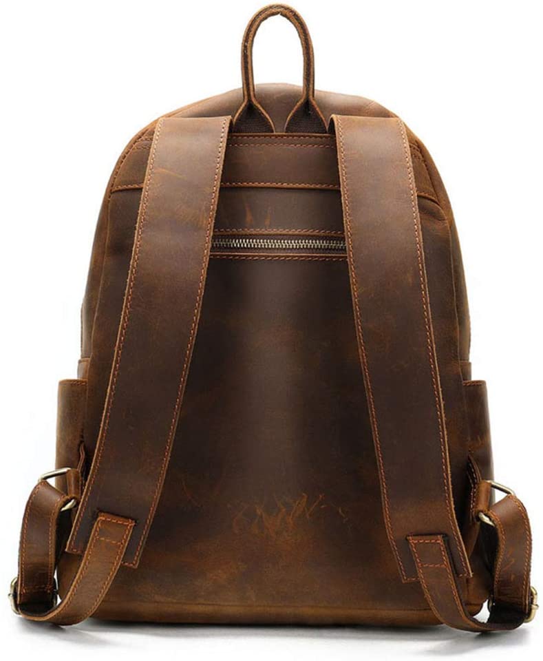 Men's Vintage Leather Backpack