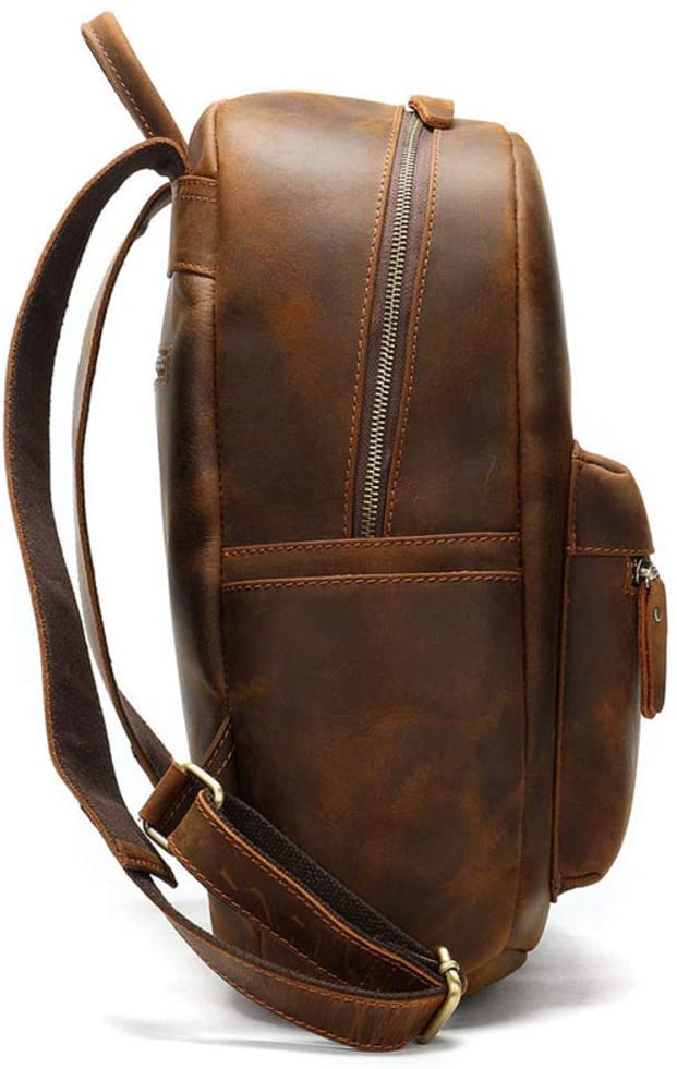 Men's Vintage Leather Backpack