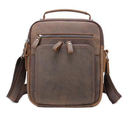 Men's Genuine Leather Satchel